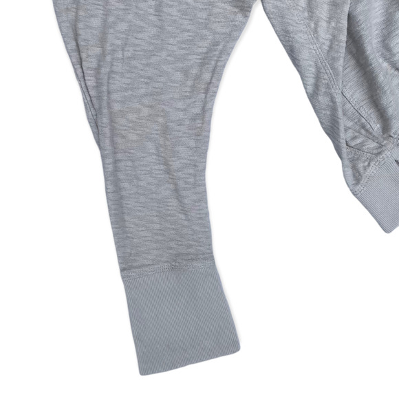 Lucy & Laurel Women's Pale Gray Slubknit Dolman 3/4 Sleeve Slouch top Size 3X - Picture 4 of 10